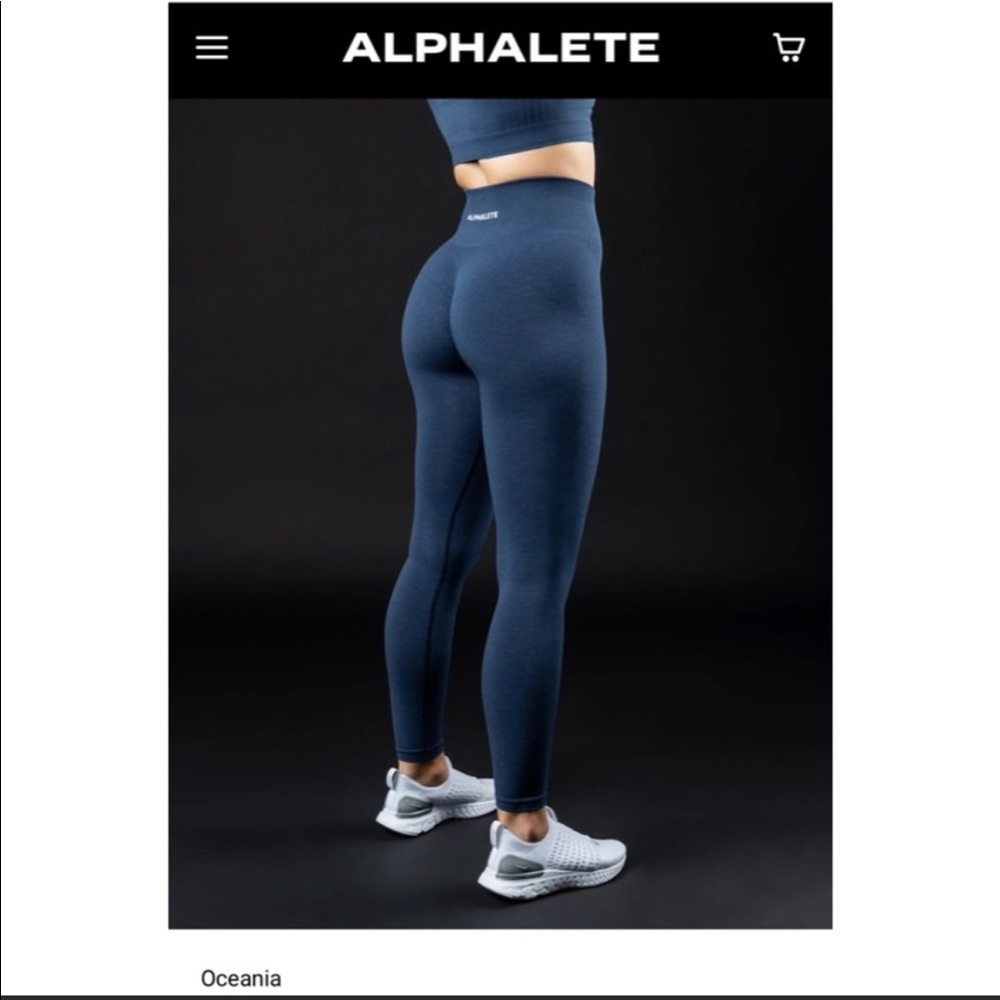 Alphalete Amplify Leggings Oceania